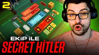 ORTAMDA BİR TANE SAĞLAM ADAM YOK! | Ekiple Secret Hitler | HYPE