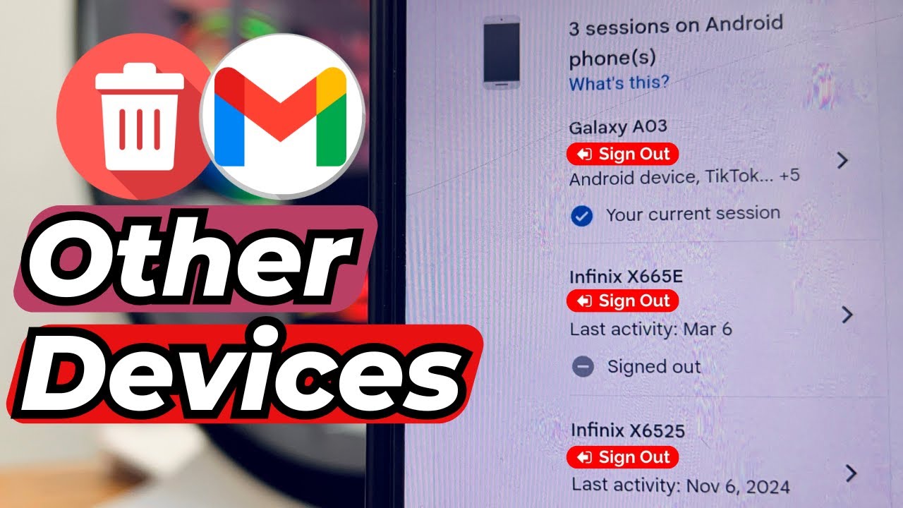 Remove Gmail Account from Other Devices 2025 Remove Gmail Account from Other Devices 2025