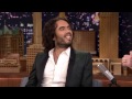 Russell Brand Confronts Jimmy About His Impressions