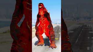 Hulk Kong Vs Godzilla Gta V Cinematic Battle