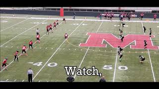 Check out this Football Savy Kid!