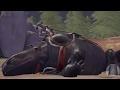 Toothless eats astrid Vore Animation