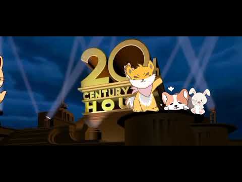 animals in the 20th century fox hour logo.