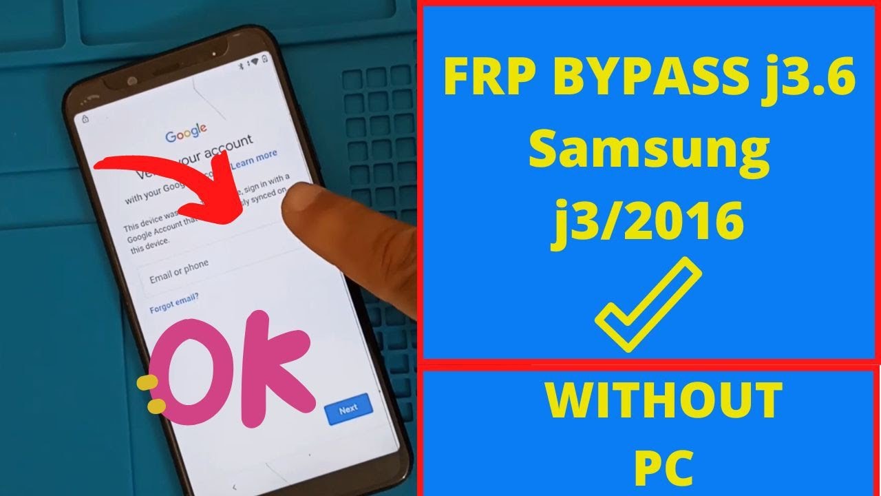 Samsung j3/6 remove account google new method frp bypass Samsung j3/6 remove account google new method frp bypass