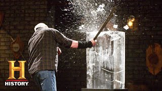 Forged In Fire Northern Long Seax Shatters The Arctic Forge Challenge Season 8 History