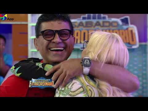 El Apasionado Beso Entre Franklin Virguez Actor Venezolano y Hony Estrella - Sábado Extraordinario