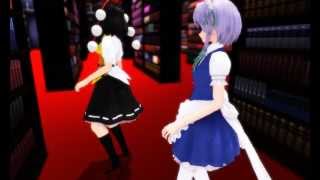 Touhou Project Splendid Dance Of Sakuya Nostalogic Hd