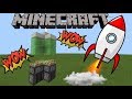 CÁCH LÀM TÊN LỬA BAY ĐƯỢC TRONG MCPE | Minecraft PE