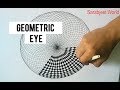 How To Draw ✎ Geometric EYE Complex Art Design, Easy Tutorial Doodle Drawing Step By Step