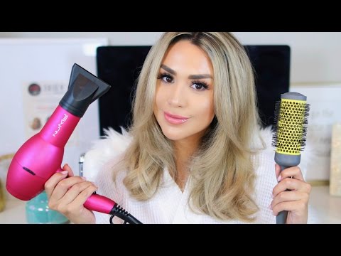 PERFECT SALON BLOWOUT AT HOME! - YouTube