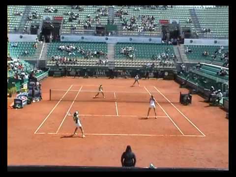 Rome 2009 決勝戦（ファイナル）　 doubles part 5 （from 1 1 to 3 4 set2）