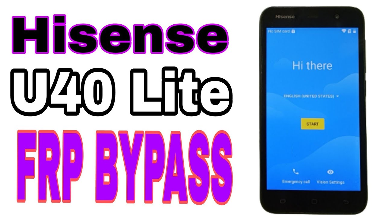 Hisense U40 lite Google FRP Bypass #googleFRP #bypass Hisense U40 lite Google FRP Bypass #googleFRP #bypass