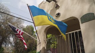 Sacramento flag store says Ukrainian flags have been 'flying off the shelves'