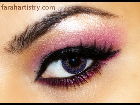 Quick Easy Daytime Pink Eye Makeup