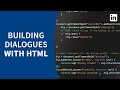 Javascript Tutorial - HTML dialogue elements