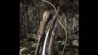 Лук Леголоса Лук Галадрим Реальная Съемка Орландо Блум Orlando Bloom's Legolas Lord Of The Rings