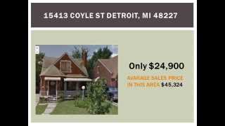 INVESTMENT PROPERTY FOR SALE Detroit, MI 48227