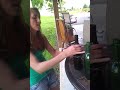 Cutting Glass with Acetone