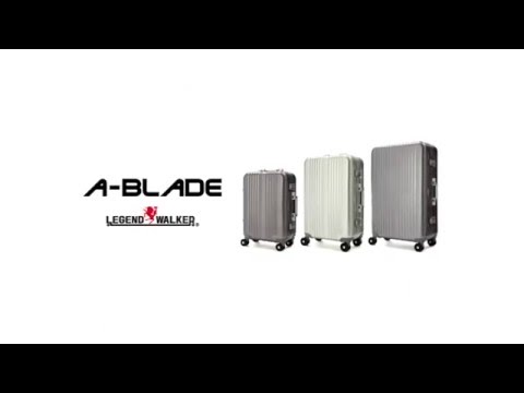 4 A BLADE 1000 - กระเป๋าเดินทางอลูมิเนียม จาก Legend walker japan