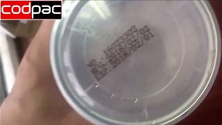 Thermal Inkjet Handjet Printer On Can