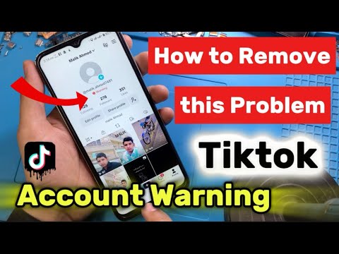 How to Remove Tiktok Warning 2024 || Tiktok Account How to Remove Tiktok Warning 2024 || Tiktok Account