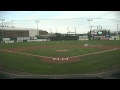 Game one of the series between the Bridgeport Bluefish and Southern Maryland Blue Crabs