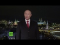 El presidente Vladímir Putin felicita al pueblo ruso con motivo del Año Nuevo
