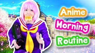 Anime School Morning Routine | Anime in Real Life
