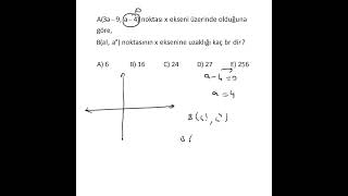 Noktanın Itiği Testi 3.Sorunun Çözümü
