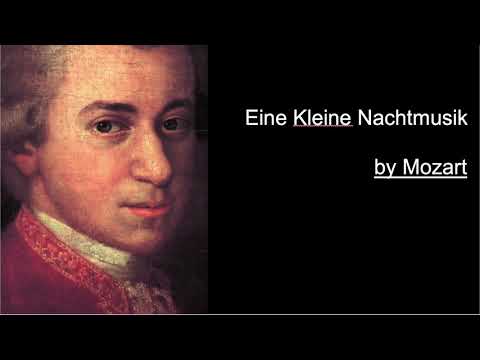 Eine Kleine Nachtmusik by Mozart, Cuộc dạo chơi nhỏ, Tiểu Dạ Khúc của Mozart