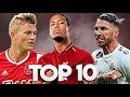 Top 10 Defenders In The World - Center Backs - Season 2018/2019 HD