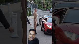 Lady Boss Arriving With Her Aventador Sv In Monaco