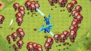 DON?t get SURROUNDED!! ! "Clash Of Clans" clan war w/ Galadon!