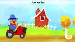 Old Macdonald Had A Farm Nursery Rhyme Song With Lyrics From Little Genius English Clics