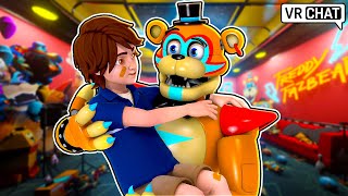 Evil Gregory Saved By Glamrock Freddy In Vrchat
