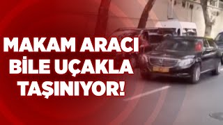 Makam Aracı Bile Uçakla Taşınıyor!