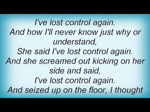 She's Lost Control Video