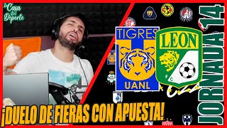 Tigres Vs León Pronóstico Jornada 14 Apertura 2022 Liga Mx Apuestas Futbol Mexicano