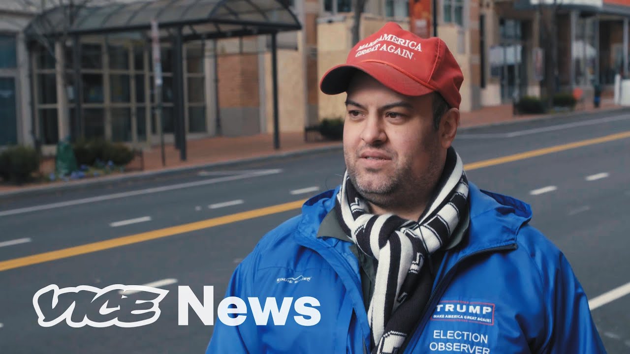 We Spoke to a Lone Trump Supporter at Biden's Inauguration