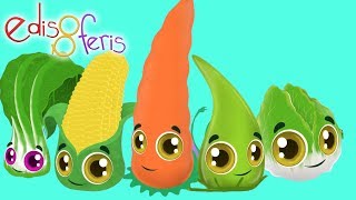 Sebzeler Meyveler Şarkısı - Edis ile Feris Çizgi Film Çocuk Şarkıları 2017