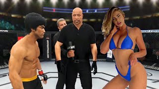 Bruce Lee Vs Antje Utgaard Ea Sports Ufc