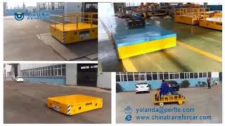 Freight Rail Car Trackless Wagon for Shopfloor Use