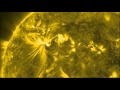 ¿Cómo se ve la superficie del Sol durante una llamarada solar?