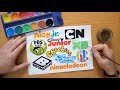 TOP 10 TV networks for kids - Logo Drawing (nick jr., Disney Junior, PBS Kids, Cbeebies ...etc)