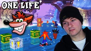 Crash Bandicoot The Wrath Of Cortex But I Only Have One Life