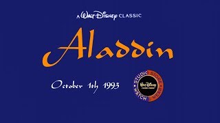 Closing To Aladdin 1993 Vhs Version 1