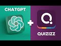 ChatGPT + Quizizz: The Ultimate Quiz Making Combo!