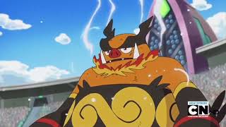 Pokemon Battle-Biancas Emboar Vs. Camerons Samurott