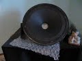 Urakoff BigBoss bass loudspeaker +Jensen RP103 tweeter