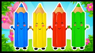 Crayons de Couleurs - Comptines et chansons sur les couleurs pour bébés Titounis